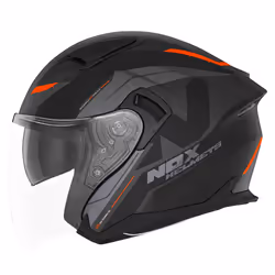 Casque moto jet Nox N130 Klint