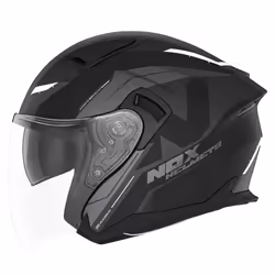 Casque moto jet Nox N130 Klint