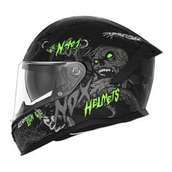 Casque moto intégral Nox N401 Zumbi