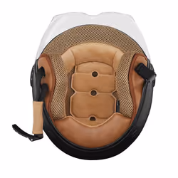 Intérieur joue et coiffe casque moto Nox N 210Evo
