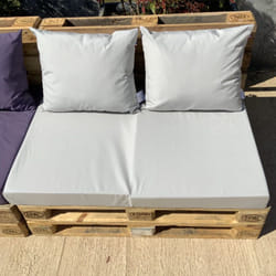 Ensemble De Coussins Palette En Tissus Téflon Supérieur