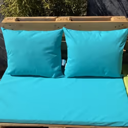Ensemble De 2 Coussins Extérieurs Pour Salon Palette