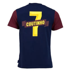 T-shirt - FC BARCELONE - Philippe COUTINHO - Taille adulte - Manches courtes - 100% coton