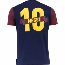 T-shirt - FC BARCELONE - Lionel MESSI - Taille enfant - Manches courtes - 100% coton