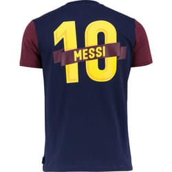 T-shirt - FC BARCELONE - Lionel MESSI - Taille enfant - Manches courtes - 100% coton