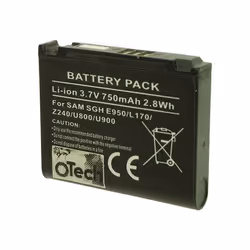 Batterie Téléphone Portable pour SAMSUNG SGH-Z240