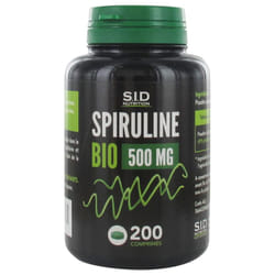 S.I.D Nutrition Spiruline Bio 500 mg 200 Comprimés