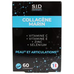 S.I.D Nutrition Collagène Marin 60 Comprimés