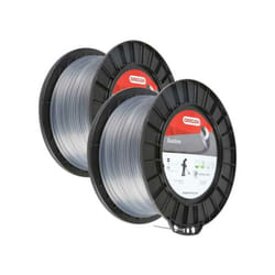 Oregon - Fil Duoline 3 mm x 120 m Rond Transparent Bobine par 2