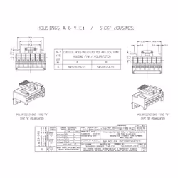 Remarques : Connecteur Vendu nu, sans contacts. Technical : Current Rating : 3 A. Gender : Female. Number of Contacts : 6. Nu ...