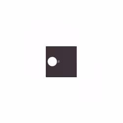 LEnjoliveur Prise TV Simple Intense NIKO Dark Brown est un enjoliveur à associer avec un mécanisme prise TV simple et une pla ...