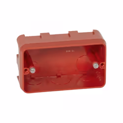 Boîtes multipostes pour montage dappareillage à vis. Conformes aux normes NF EN 60670-1. Boîtes monoblocs, livrées avec clois ...