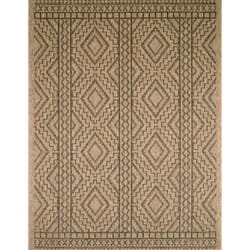 Avril Paris - Tapis extérieur - 50x80cm - naturel - 100% polypropylène résistant aux uv - 1400 gr/m2 - cassi - Naturel