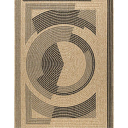 Avril Paris - Tapis extérieur - 160x230cm - naturel - 100% polypropylène résistant aux uv - 1400 gr/m² - cora