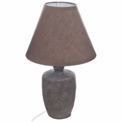 Cette lampe à poser s'adaptera parfaitement à votre intérieur. Alimentation sur secteur. Douille : E14. Puissance max : 40W.  ...