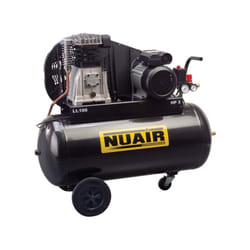 Nu Air - Nuair - Compresseur pro entrainé par courroie 100 Litres 3 Cv 10 bars - 20 m3 /h - B2800B/100CM3