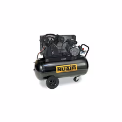 Nuair - Compresseur à air bi-cylindre en V 3CV 2,2kW 230V Monophasé 90L lubrifié - VCF/100CM3 Les avantages de ce compresseur ...