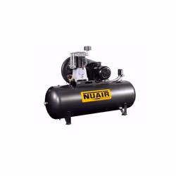 Compresseur à air bi-étagés 55CV 4kW Triphasé 500L 11 bar NB7/5.5FT/500ML Nuair