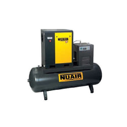 Compresseur à air sur réservoir 3CV 22kW Triphasé 200L 10 bar avec sécheur dair MERCURY MECH 2.2/10/200ES Nuair