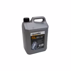 Huile minérale Nuair HV5 iso 46 pour compresseurs à vis 5 litres antimousse