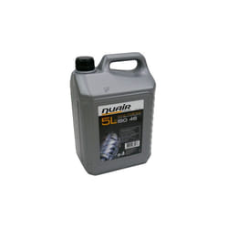 Huile minérale Nuair HV5 iso 46 pour compresseurs à vis 5 litres antimousse