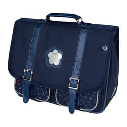 Kickers - Cartable fille 38cm Classic Girl marine - 11808