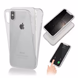 Integrale Coque Silicone Avant Arriere Incassable Doux Iphone 10 / X