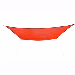 Voile dOmbrage - NO NAME - 3 x 4m - Rouge - Résistant aux intempéries - Protection anti-UV