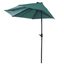 Demi Parasol - NO NAME - Skipper - Vert - Aluminium - Mât déporté - Pliant