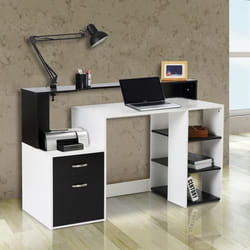 Bureau Informatique Ase Noir et Blanc