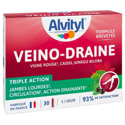 Alvityl Veino-Draine 30 Gélules