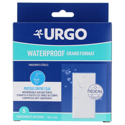 Urgo Pansements Stériles Grand Format Waterproof 5 Pansements