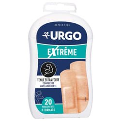 Urgo Extrême 20 Pansements 2 Formats