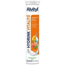 Alvityl Hydrink Vitalité 20 Comprimés Effervescents