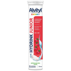 Alvityl Enfant Hydrink Junior 20 Comprimés Effervescents