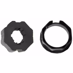 Adaptation Roue et Couronne Octo 60 pour moteur Nice ERA M diamètre Ø 45mm. Cette adaptation permet d'insérer un moteur de vo ...