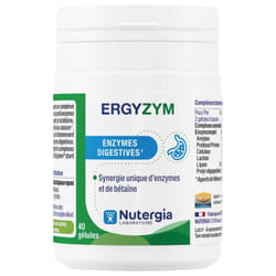Nutergia Ergyzym 40 Gélules