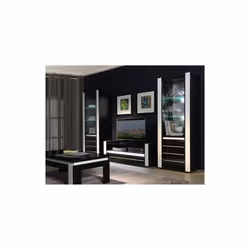 Meublorama DS-MK-LINN-NOIR-07*1C/29KG Table à café, latérale et de salon Forme rectangulaire - Vue supplémentaire 2