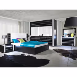 Meublorama DS-MK-LINN-NOIR-31+SOM160*3C/126KG lit - Vue supplémentaire 3