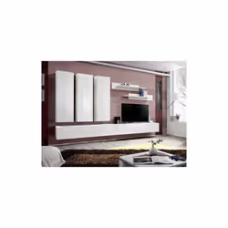 Meublorama AM-FLY-WW FY E1*6C/133KG Support TV et centre de divertissement 8 étagères - Vue supplémentaire 2