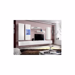 Meublorama AM-FLY-WW FY E5*6C/136KG Support TV et centre de divertissement 8 étagères - Vue supplémentaire 2