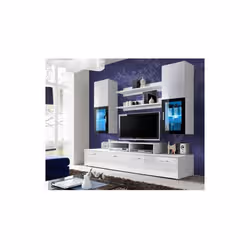 Meublorama AM-MINI-WS MI*4C/95KG Support TV et centre de divertissement 2 étagères - Vue supplémentaire 2