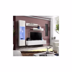 Meublorama AM-FLY-WW FY G3*3C/69KG Support TV et centre de divertissement 5 étagères - Vue supplémentaire 2