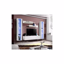 Meublorama AM-FLY-WW FY A2*4C/102KG Support TV et centre de divertissement 8 étagères - Vue supplémentaire 2