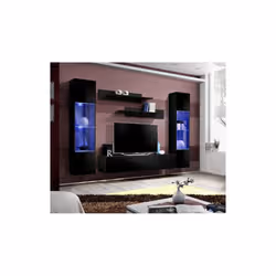 Meublorama AM-FLY-ZZ FY A3*4C/100KG Support TV et centre de divertissement 8 étagères - Vue supplémentaire 2