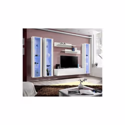 Meublorama AM-FLY-WW FY C2*5C/134KG Support TV et centre de divertissement 11 étagères - Vue supplémentaire 2