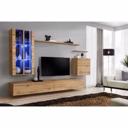 Meublorama AM-SWITCH 12-WT SW 12-*7C/99KG Armoire de rangement de salle à manger - Vue supplémentaire 2