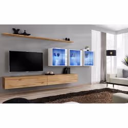 Meublorama AM-SWITCH 17-WTW SW 17*7C/95KG Armoire de rangement de salle à manger - Vue supplémentaire 2