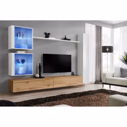Meublorama AM-SWITCH 18-WWT SW 18*6C/102KG Armoire de rangement de salle à manger - Vue supplémentaire 2