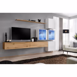 Meublorama AM-SWITCH 19-WTW SW 19*7C/108KG Armoire de rangement de salle à manger - Vue supplémentaire 2